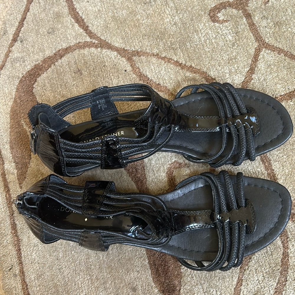 Black sandals